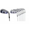 AGXGOLF MEN'S RIGHT HAND MAGNUM +5-PW + SW SAME LENGTH TOUR IRONS SET with 3 + 4 HYBRID ALL SIZES 